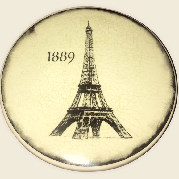 * SOLD * Set of 6 Ceramic Paris France Coasters - Picture 6 of 8